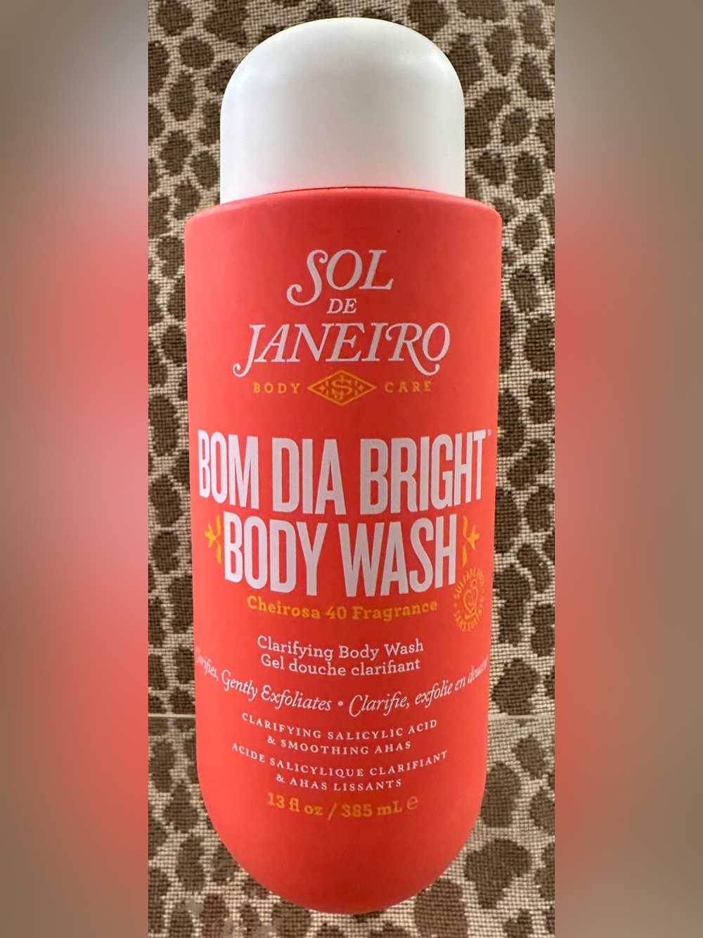 Sol De Janeiro Bom Dia Bright Body Wash~Full Size~8fl oz~Cheirosa 40 Fragrance